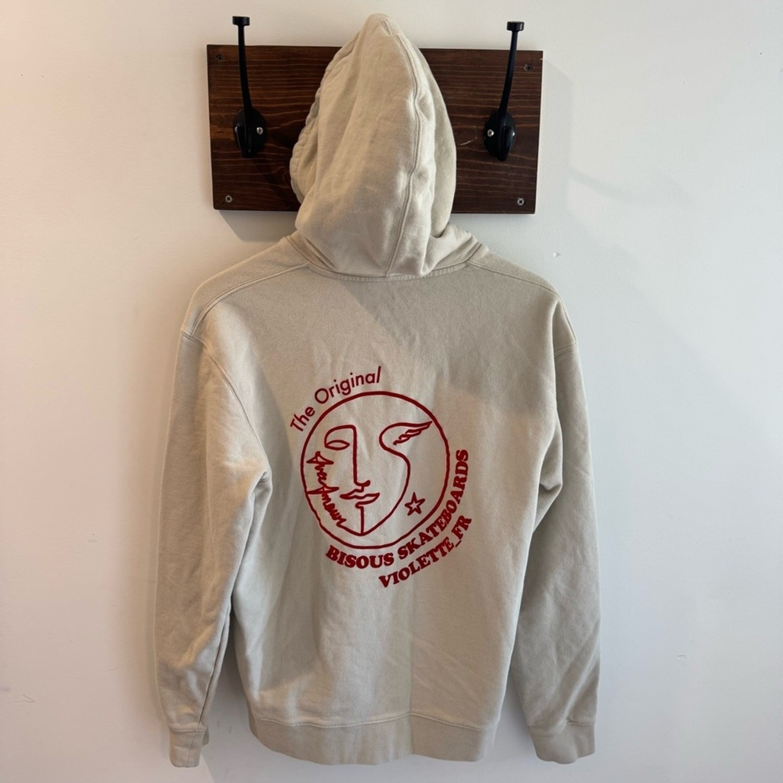 Violette_fr X Bisous Skateboards Avec Amour Hoodie Small — image 3 of 6